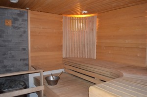Sauna in Hotel Aateli Lakeside