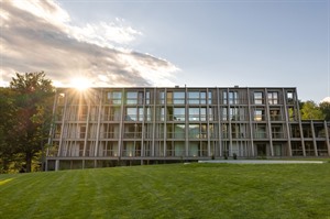 Full exterior of Hotel Bohinj