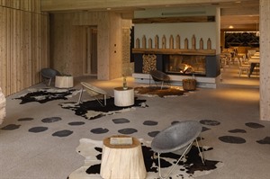 Lobby at Hotel Bohinj