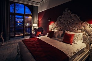 Room at Hotel Grand in Lviv