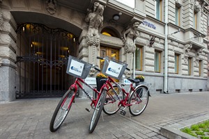 Complimentary bicycles to use from Hotel Indigo Tchaikovskogo