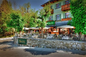 Grill terrace at Hotel Lovec