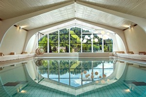 Swimming pool at Hotel Park Bled