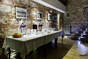 Breakfast buffet at Hotel Senacki