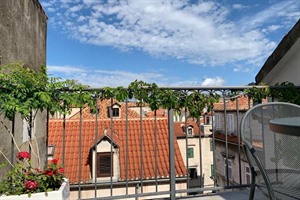 View from Double room with terrace at Hotel Slavija Split