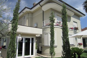 Exterior of Hotel Sokrat, Tirana, Albania