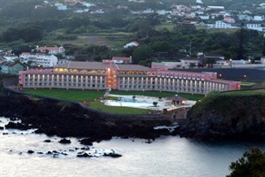Aerial view of Hotel Terceira Mar