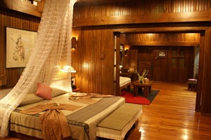 Inle Resort & Spa - Royal Villa bedroom