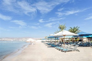 Private white sandy beach - Kempinski Aqaba