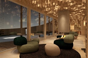 Living room - rendering image