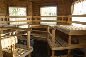 The Sauna at Kukkolaforsen