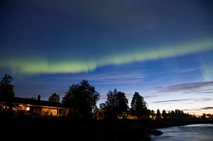 Northern Lights at Kukkolaforsen