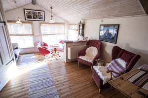 Lounging area in room at Lapland Guesthouse
