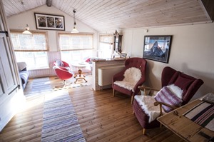 Lounging area in room at Lapland Guesthouse