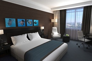 Bedroom at Radisson Blu Leogrand Hotel