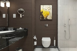 Bathroom at Radisson Blu Leogrand Hotel