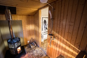 Shower at Logger's Lodge