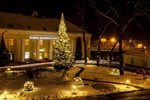 Mabre Residence Hotel during Christmas