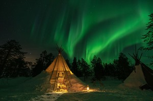 Sami History activity at Malangen Resort, Norway