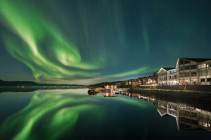 Northern Lights over Malangen Resort