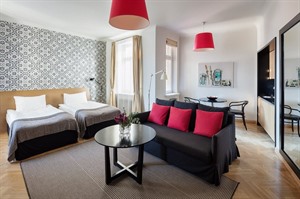 Neiburgs Hotel - studio apartment twin