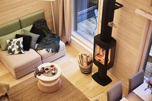 Luxury Nordic Cottage - Living room