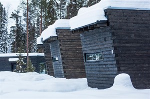 Exterior of Panorama Design Huts