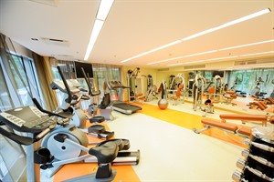 Gym at the Radisson Blu Elizabete