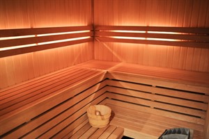 Sauna at Radisson Blu Elizabete
