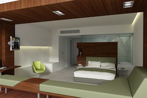 Radisson Hotel - bedroom