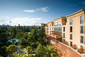 Exterior of Rogner Hotel Tirana