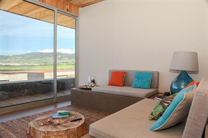Lounge at Santa Barbara Eco Beach Resort