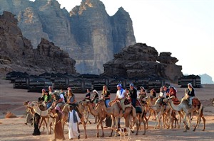 Camel Ride from the camp - Sun City Camp