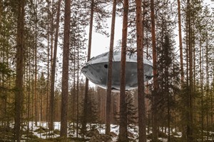 UFO at the Treehotel