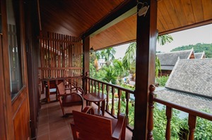 Villa Chitdara, Deluxe Room Balcony View