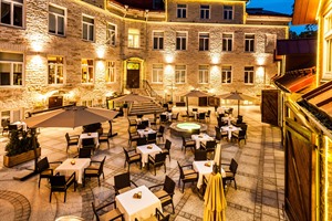 von Stackelberg Hotel Tallinn - courtyard