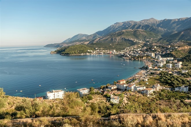 Himare coastline