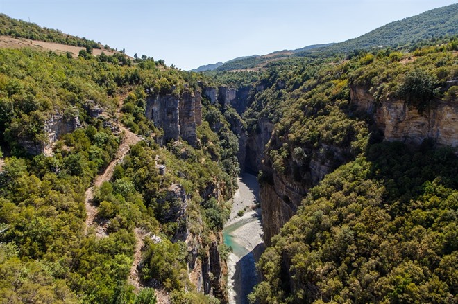 Osum river canyon