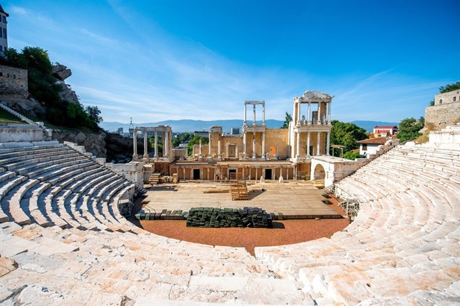 Roman theatre of Philippopolis in Plovdiv