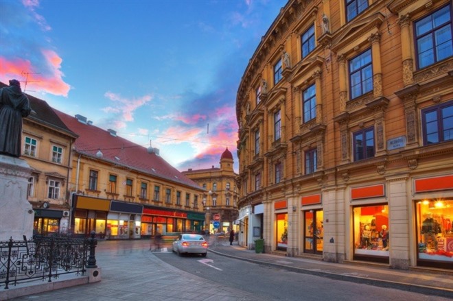 Zagreb lower town