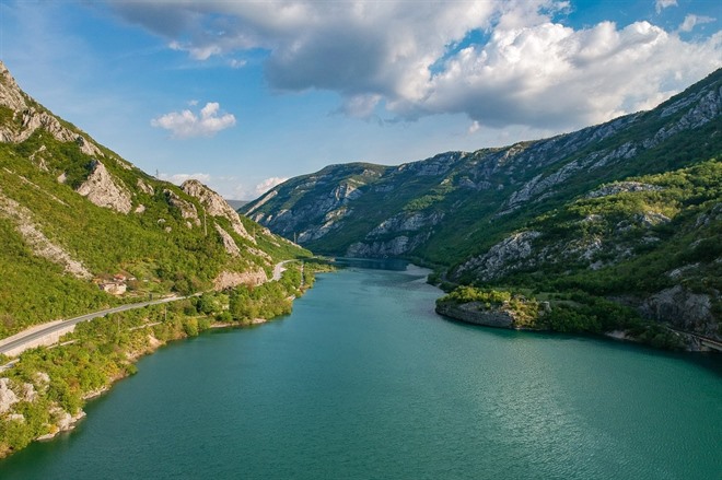 Neretva valley landscape