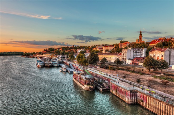 Floating restaurants, Belgrade