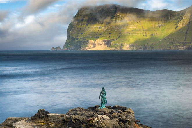 Seal Woman Statue, Kalsoy Island