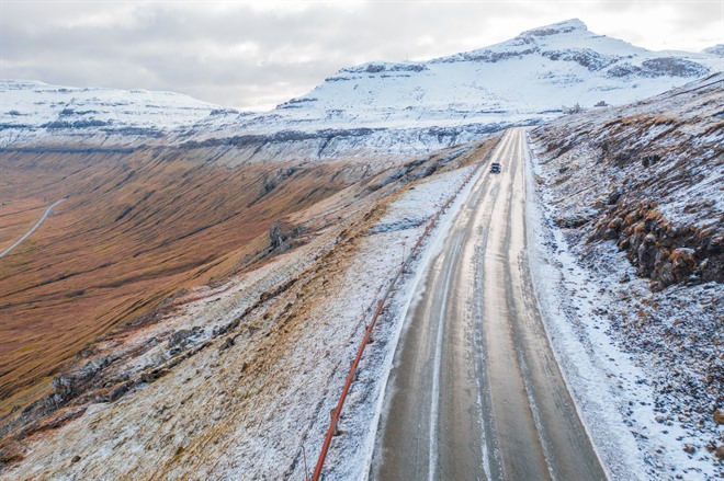Faroe Islands in winter