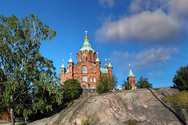 Uspenski Cathedral in Helsinki - Finland