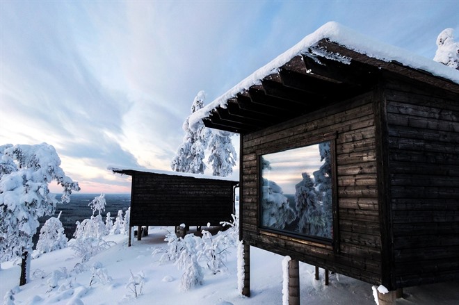 Birdhouse cabin
