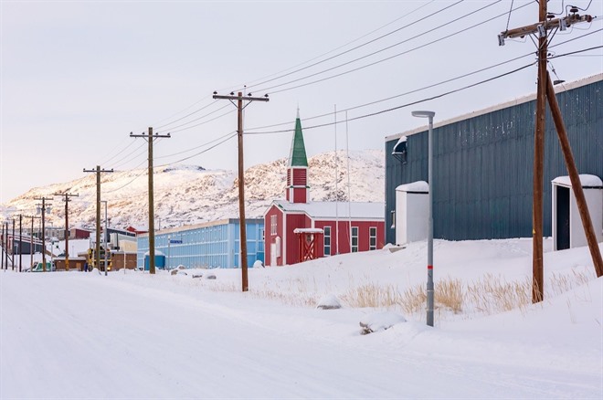 Kangerlussuaq church: Photo credit@Filip Gielda - Visit Greenland