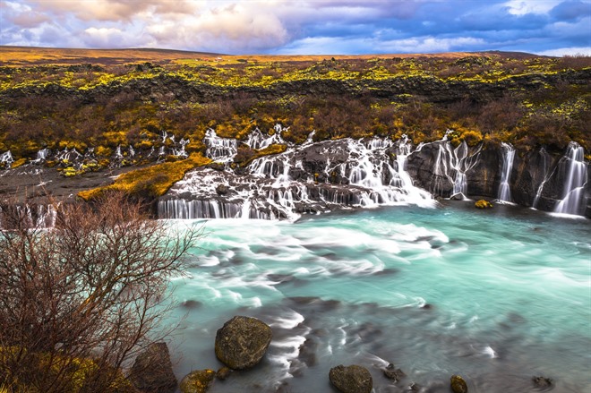 Hraunfossar waterfall - Iceland