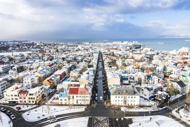 Reykjavik in winter - Iceland