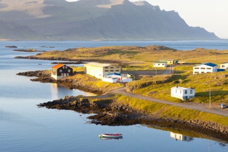 Town Djupivogur in East Iceland